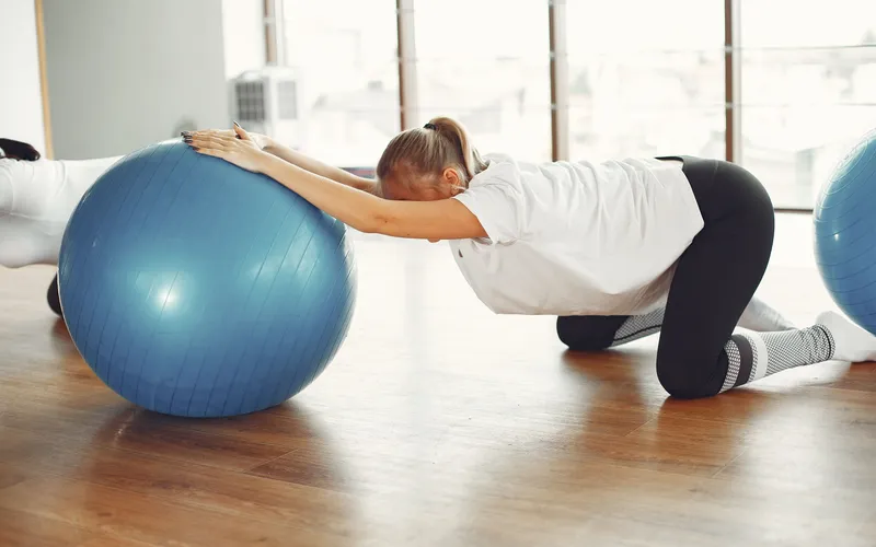Zachte Pilates oefeningen voor zwangere vrouwen